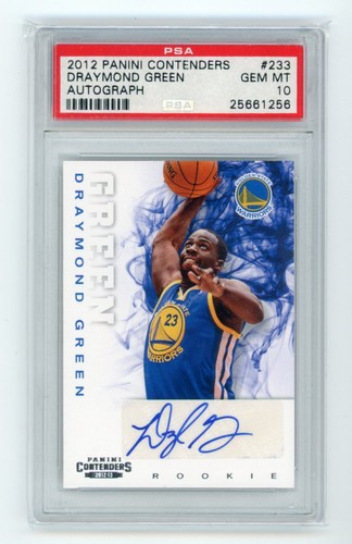 PSA 10 2012 Panini Contenders Draymond Green Rookie Auto #233