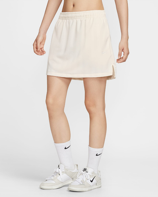 Nike WMNS Sportswear Jacquard Striped Skirt Ivory IF1651-110 Japan