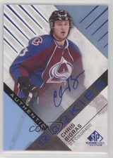2016-17 SP Game Used Authentic Rookies Blue Auto Chris Bigras #107 Auto y1g