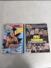 WCW YEARBOOK MAGAZINE 1993 Speciale da Collezione #2 & #3 con Carte! Cactus, pungiglione