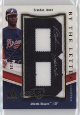 2009 SP Authentic By the Letter Signatures /30 Brandon Jones (Letter B) Auto