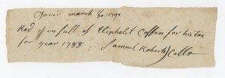 Family of Tristram Coffin 1792 Eliphalet Coffin Dover NH (Nantucket)