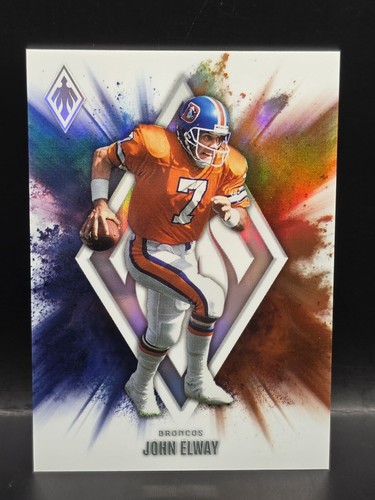 John Elway #25 2025 Panini Phoenix Color Blast card
