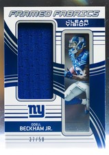 Odell Beckham Jr. /50 - 2016 Panini Clear Vision Framed Fabrics #16