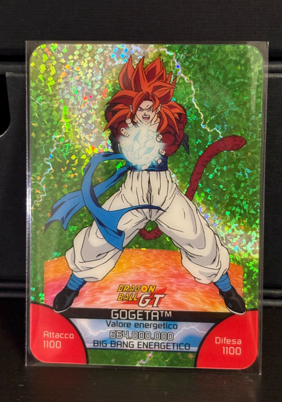 Gogeta Super Saiyan 4 (Serie Smeraldo / Olografica) - Edibas di Dragon Ball GT