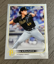 2022 Topps Chrome # 144 Max Kranick Rookie Pittsburgh Pirates Baseball MLB