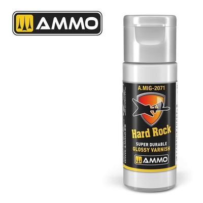 Ammo A.MIG-2071 (249,50 /l) Hard Rock Super Durable Glossy Varnish 20ml
