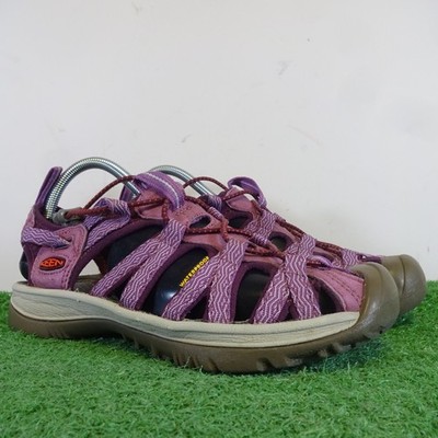 Keen Sandalen Damengröße 5 lila flüstern geschlossene Zehe wasserdicht Outdoor Sport