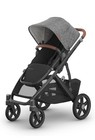 Uppababy Vista V3 Stroller–Greyson(Charco al Mélange/Carbon Frame/Saddle Leather)