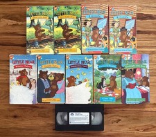 Nick Jr Little Bear VHS Lot 10 kids Maurice S...