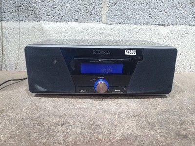 Roberts MP-Sound 23 CD/DAB Soundsystem schwarz Digitalanzeige RDS/MW/MP3/WMA