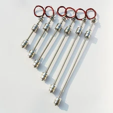 Easily Adjustable Float Switch with Stainless Steel Design and Versatility