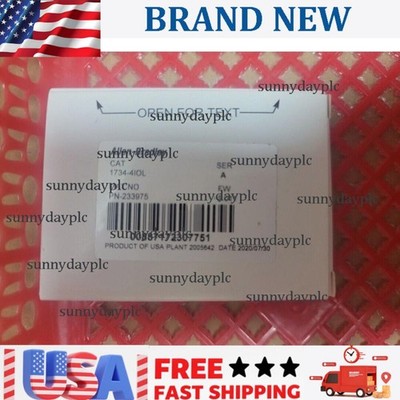 Allen-Bradley 1734-4IOL Interface IO Link Distributed I/O New US Free Tax