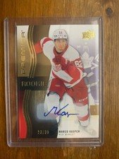 23-24 premier hockey rookie marco kasper auto /35