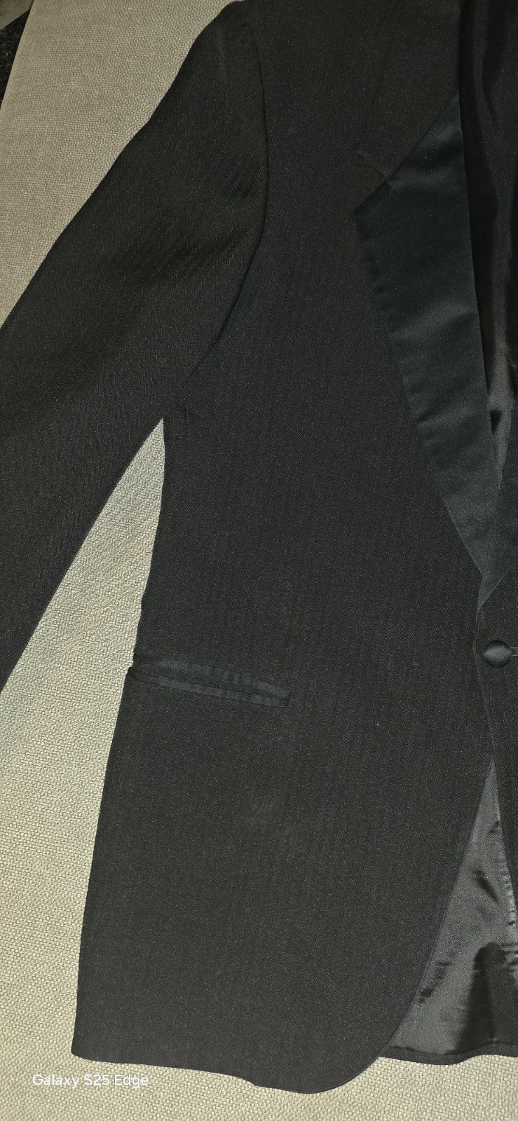 SAINT LAURENT Giacca monopetto vintage YvEs ST. Laurent taglia 42R nera OLDey MONEYnte