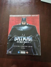 Vtg 2001 Batman Vengeance Strategy Guide Brady Games GameCube And Xbox