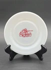 Vintage Davy Crockett 7" Milk Glass Plate Frontier Hero