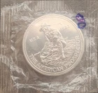 1982 USA - 1 oz .999 Fine Silver Engelhard - The American Prospector - Round 8