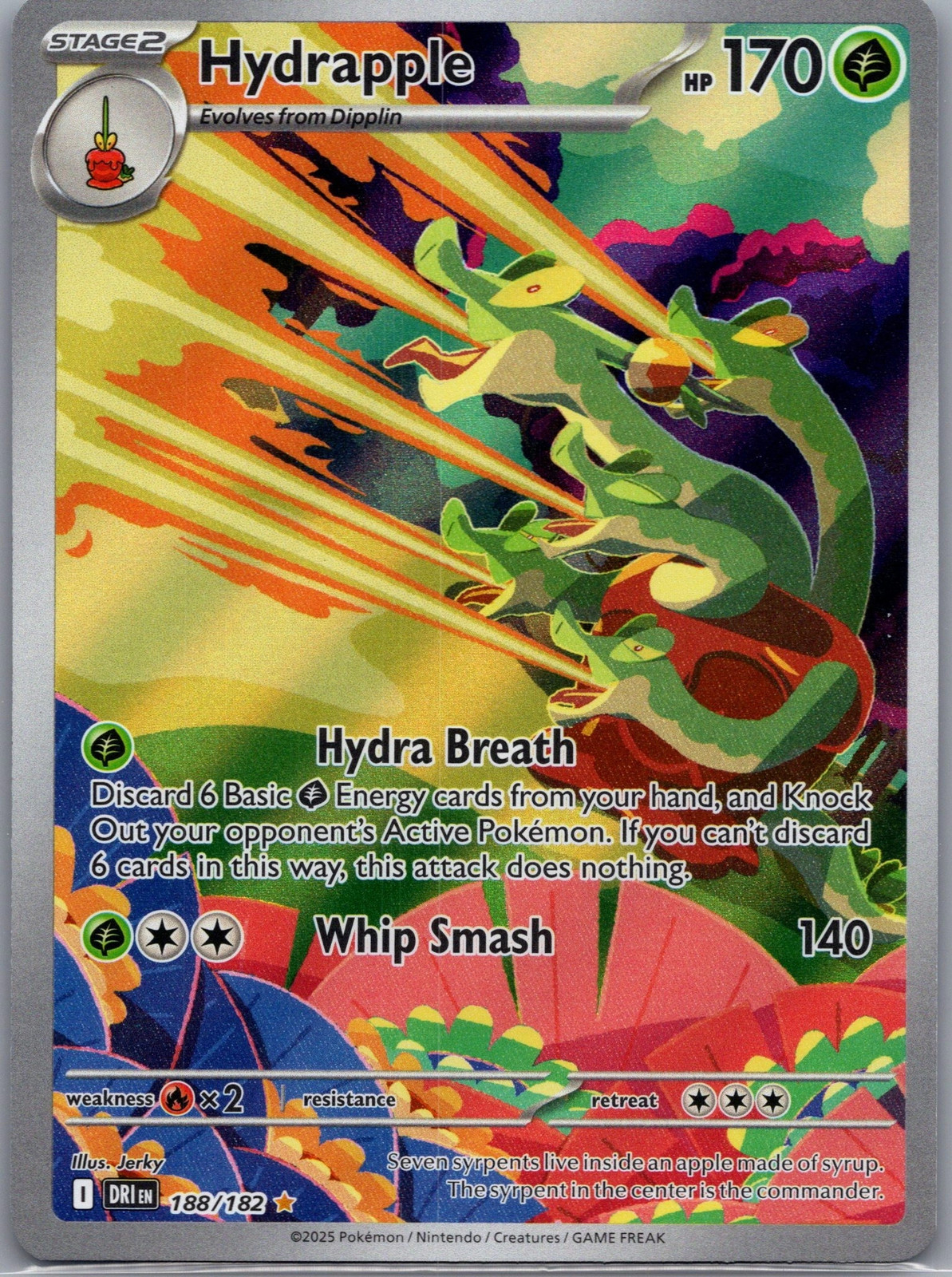 Hydrapple 188/182 Destined Rivals Ultra Rare NM Pokemon TCG