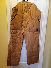 Refrigiwear Men's 4XL TALL Insulated Cold Weather Work Overalls