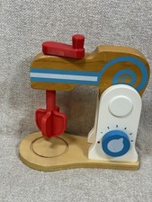 Melissa Doug Wooden Make A Cake Mixer Pretend Play Kitchen Toy
