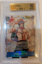 2025 ONE PIECE OP 13 EN 119 PORTGAS D. ACE - BGS 10 GOLD PRISTINE ALTERNATE ART