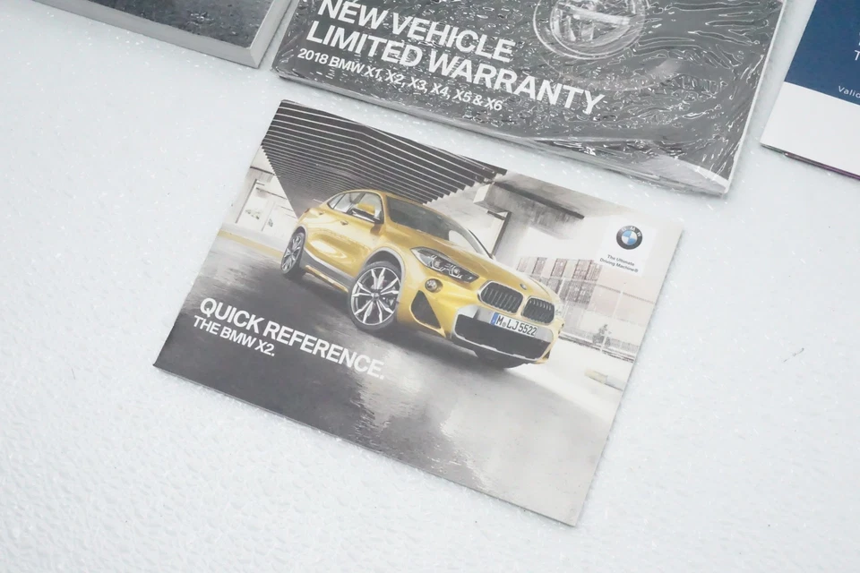 2018 BMW X2 OWNERS MANUAL (F39) OEM - Image 4 of 4