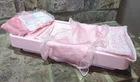 Vintage 1977 Barbie Doll dream House furniture Pink Bed Replacement Mattel +