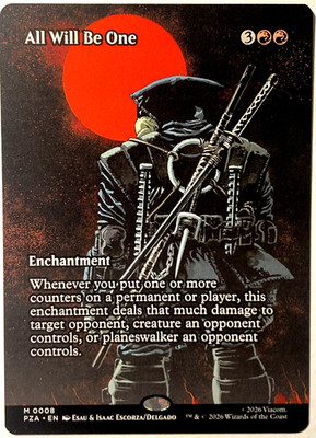 MTG All Will Be One (Borderless) TMNT PZA Bonus Sheet 0013 NM