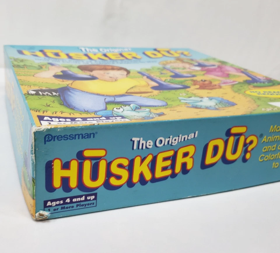 Vintage Husker Du Complete Kids Board Game 2000 Danish Memory Game Pressman - Image 4 of 4