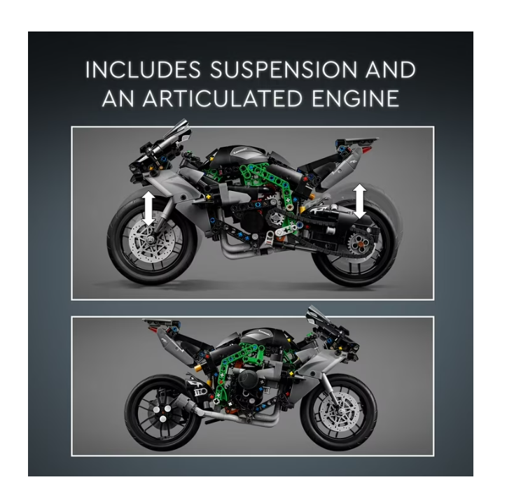 LEGO TECHNIC: Kawasaki Ninja H2r Motorcycle (42170) for sale