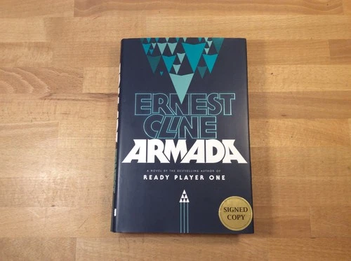 Armada, SIGNED Ernest Cline, Hardcover 1st Edition/1st Printing