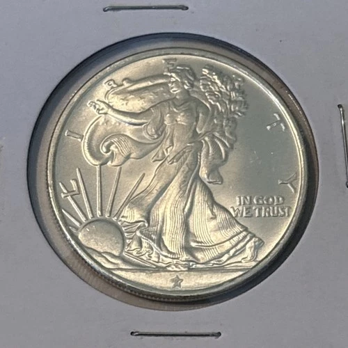 1 oz. Silver Round - Walking Liberty Design .999 Fine