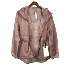 Lululemon Sheer Joy Windbreaker Jacket Barbie Pink Spanish Oak Size 6 New