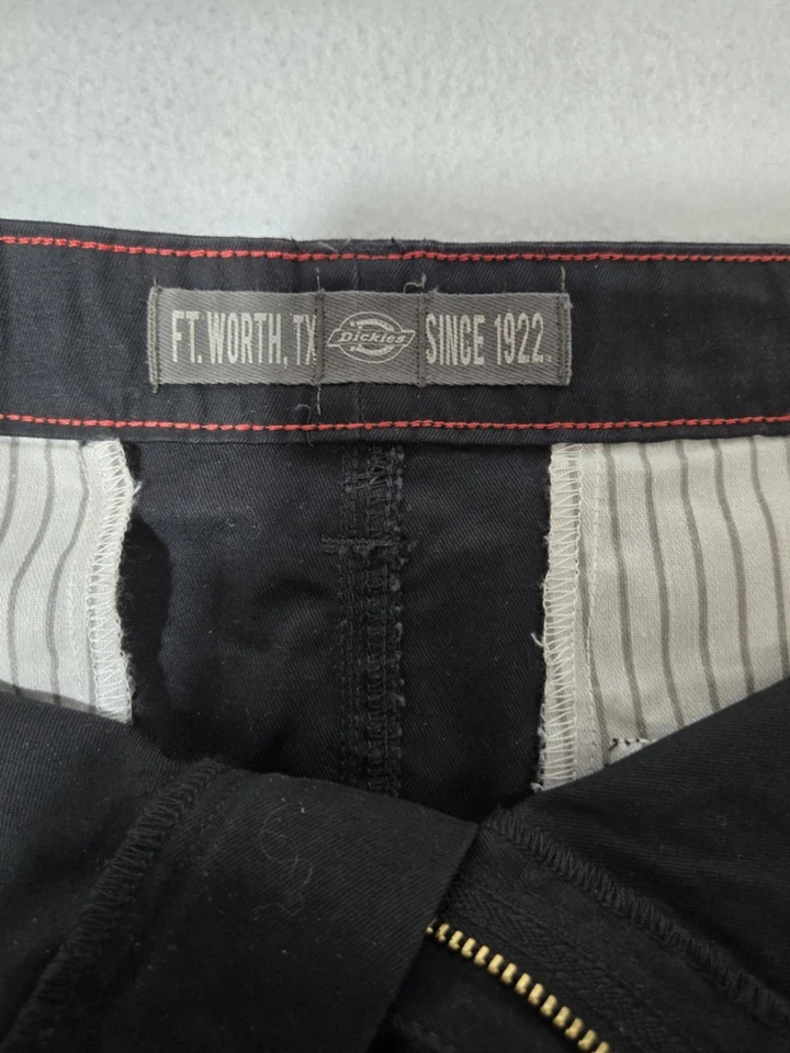 Falda Vaquera Ft. Woth Texas Dickies Negra 6 Bolsillos Talla 12 Foto 3 de 4