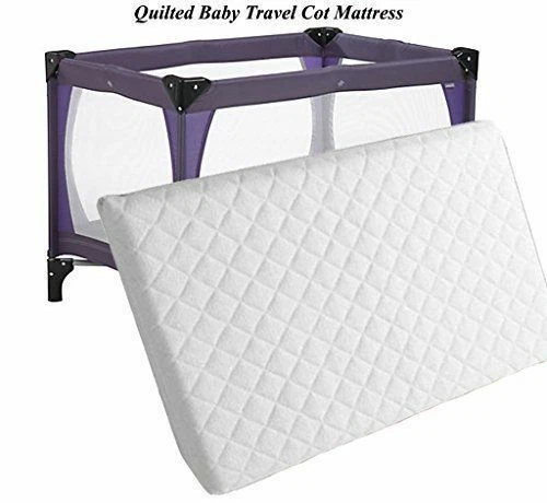 Thick Baby Travel Cot Mattress Hauck Dan 120 x 60 x 7cm deep Non