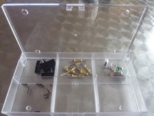 Carrera Ersatzteilbox für Evolution, D132, Leitkiele-Schleifer, Motor, Schrauben