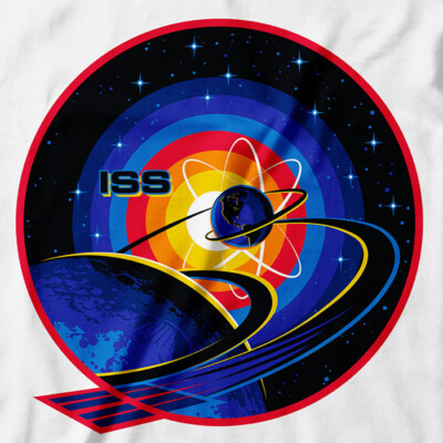 Official Insignia ISS Expedition 63 T-Shirt NASA Soyuz Space Station April 2020