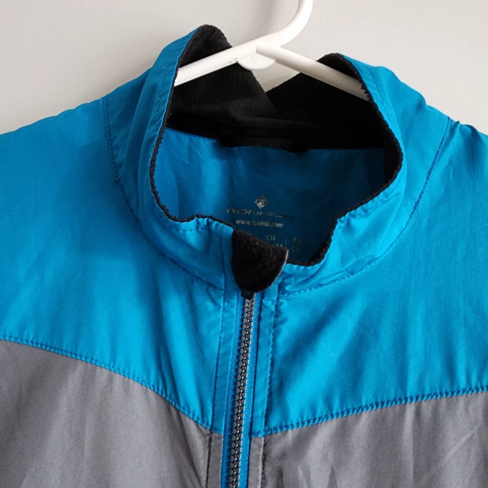 RONHILL Running Jacket Mens Small  Lightweight Shell Windbreaker Performance - Imagem 4 de 4