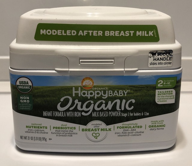 happy organic baby formula