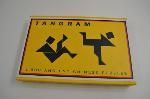 Tangram 1600 Ancient Chinese Puzzles Board Game Barnes & Noble Complete 2001 - Picture 7 of 10