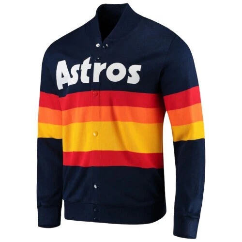 Rainbow astros hotsell sweater