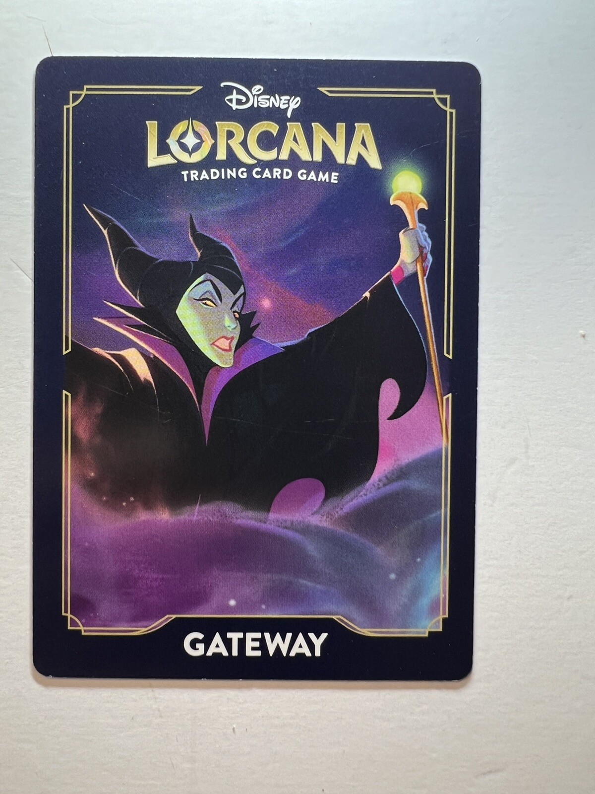 Maleficent - Lorcana Gateway Token (NN) Shimmering Skies 5TH (BASE) NM+ (LOR)-image