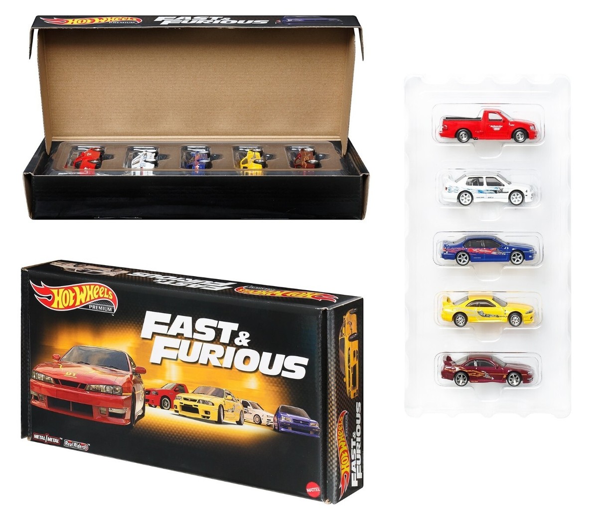 Hot Wheels FAST & FURIOUS Premium Bundle 5 Pack Silvia Maxima 2023