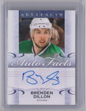 14-15 2014-15 Artifacts Autofacts #ABD Brenden Dillon Dallas Stars Upper Deck 