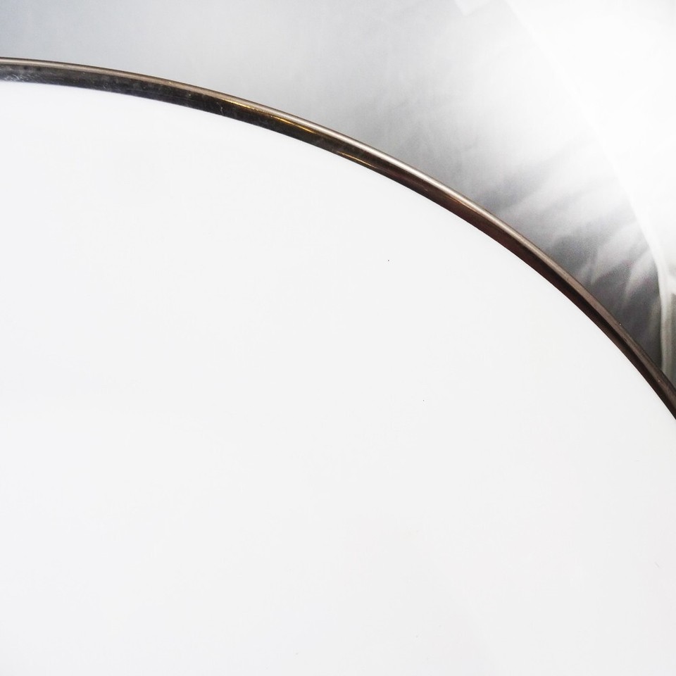 PALATINE by Minton Platinum Bread & Butter 6.25" NEW NEVER USED made in