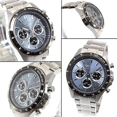 SEIKO SBTR027 Spirit Chronograph Quartz Men's Watch Stainless