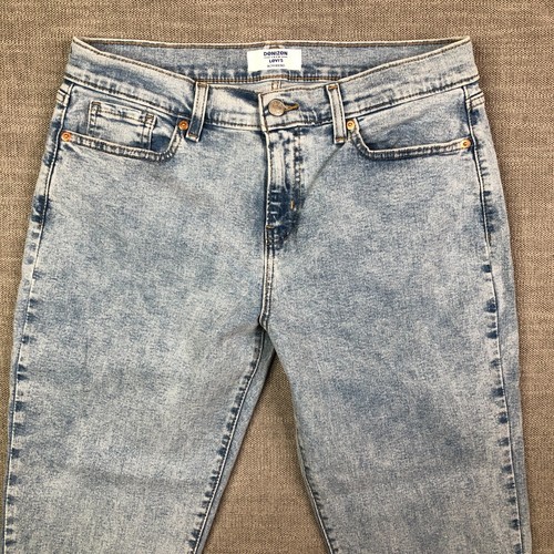 Levi's Jeans Women 4 31 Blue Boyfriend Stonewashed Crop Cuffed High Rise Denizen