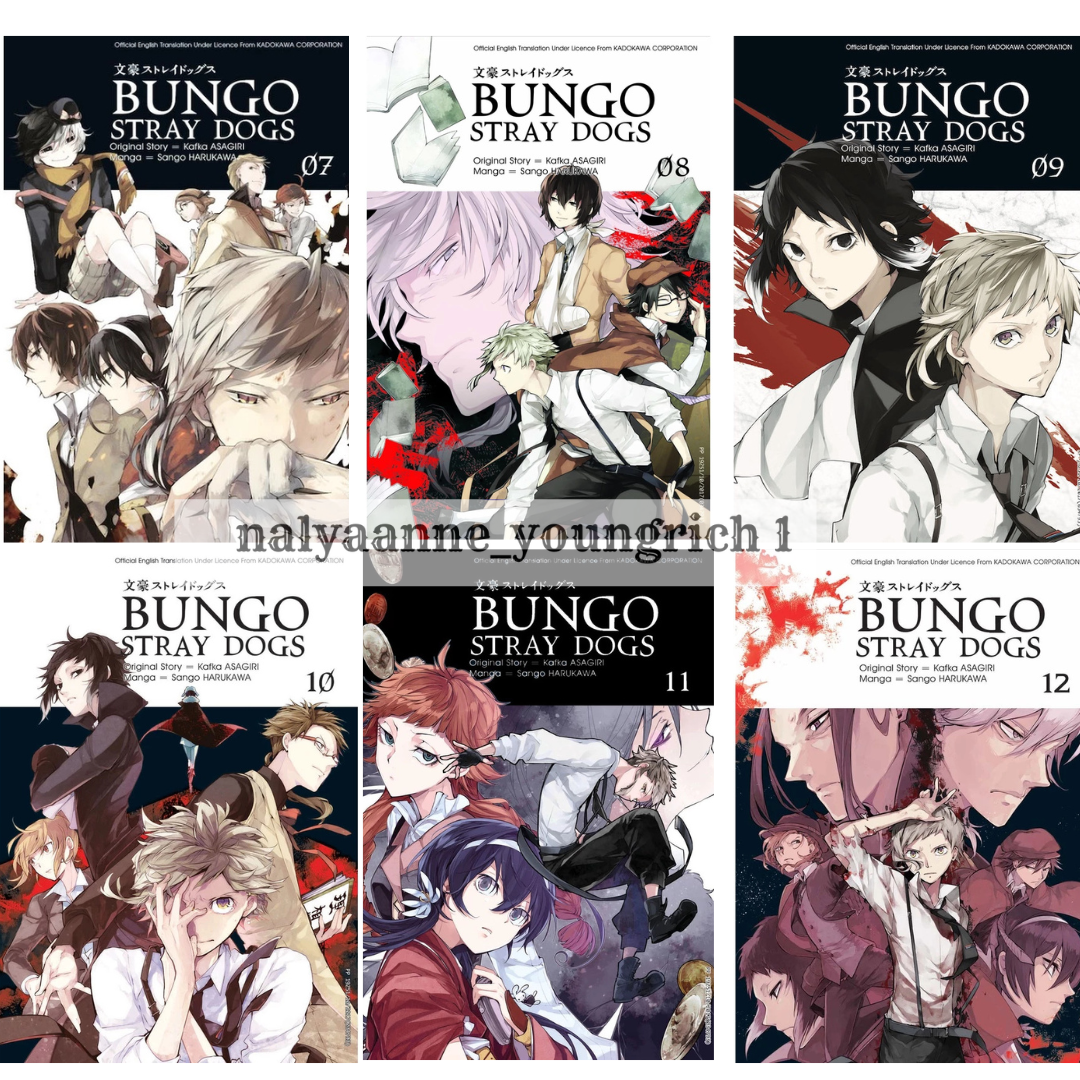 Bungo Stray Dogs Manga Comic English FULL SET Volume 1-25 Set