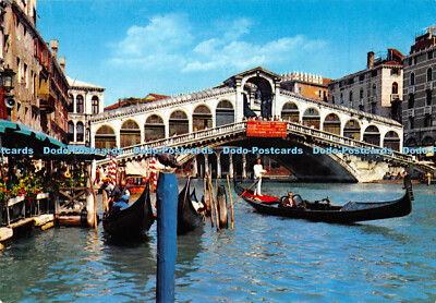D002193 Venezia. Canal Grande. Die Rialtobrücke